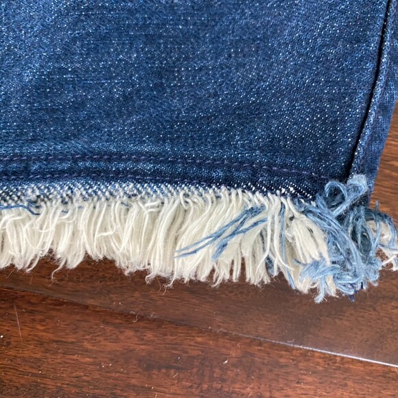 Gap Denim Sleeveless Fringe Top – Size S, 100% Cotton - Picture 5 of 6